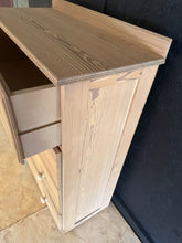 Load image into Gallery viewer, Stripped Pine Chest Of Drawers