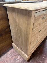 Load image into Gallery viewer, Stripped Satinwood Chest Of Drawers