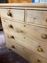 Load image into Gallery viewer, Antique Pine Chest Of Drawers