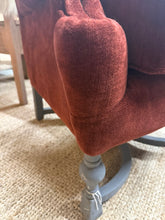 Load image into Gallery viewer, Rust Armchair
