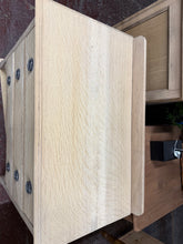 Load image into Gallery viewer, Stripped Oak Chest Of Drawers