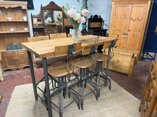 Load image into Gallery viewer, Industrial Dining Set