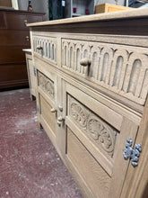 Load image into Gallery viewer, Stripped Oak Sideboard
