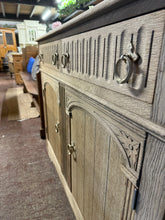 Load image into Gallery viewer, Stripped Oak Sideboard