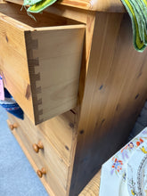 Load image into Gallery viewer, Solid Pine Chest Of Drawers