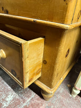 Load image into Gallery viewer, Vintage Pine Wardrobe
