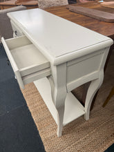 Load image into Gallery viewer, White Console Table