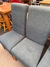 Load image into Gallery viewer, 4 x Upholstered Chairs