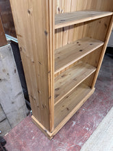 Load image into Gallery viewer, Solid Pine Bookcase