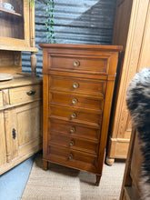 Load image into Gallery viewer, Cherry Wood Tallboy