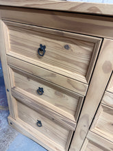Load image into Gallery viewer, Wide Pine Chest Of Drawers