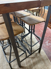Load image into Gallery viewer, Industrial Dining Set