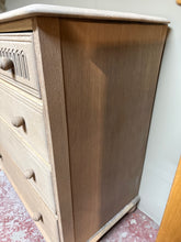 Load image into Gallery viewer, Stripped Oak Chest Of Drawers
