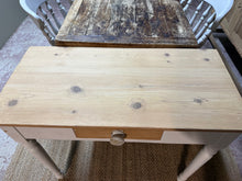 Load image into Gallery viewer, Solid Pine Console Table