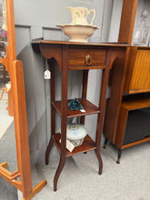 Load image into Gallery viewer, Tall Mahogany Washstand