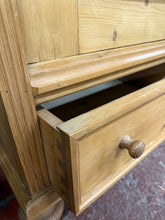 Load image into Gallery viewer, Vintage Pine Wardrobe