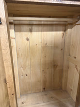 Load image into Gallery viewer, Rustic Double Wardrobe