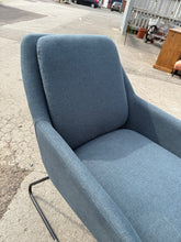 Load image into Gallery viewer, Navy Blue Armchair