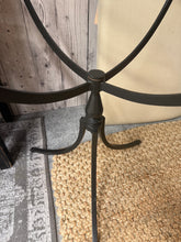 Load image into Gallery viewer, Wrought Iron Side Table