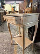 Load image into Gallery viewer, Limed Side Table