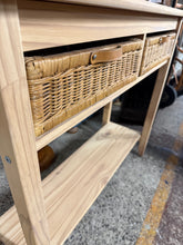 Load image into Gallery viewer, Pine Console Table
