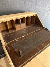 Load image into Gallery viewer, Stripped Oak Bureau