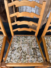 Load image into Gallery viewer, 4 x Oak Chairs