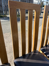Load image into Gallery viewer, 4 x Oak Chairs