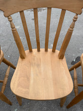 Load image into Gallery viewer, 4 x Solid Pine Chairs