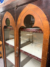 Load image into Gallery viewer, Oak Display Cupboard