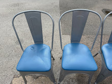 Load image into Gallery viewer, 4 x Metal Dining Chairs