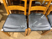 Load image into Gallery viewer, 4 x Oak Chairs