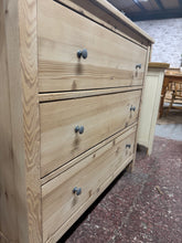 Load image into Gallery viewer, Stripped Pine Chest Of Drawers