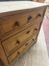 Load image into Gallery viewer, Antique Pine Chest Of Drawers