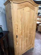 Load image into Gallery viewer, Antique Pine Wardrobe