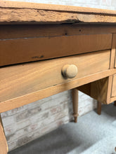 Load image into Gallery viewer, Stripped Mahogany Desk