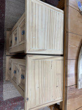 Load image into Gallery viewer, Stripped Pine Bedsides