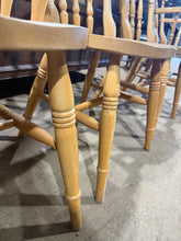 Load image into Gallery viewer, 4 x Pine Chairs