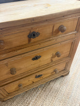 Load image into Gallery viewer, Antique Pine Chest Of Drawers
