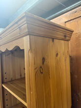 Load image into Gallery viewer, Narrow Pine Bookcase