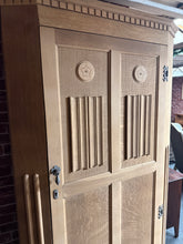 Load image into Gallery viewer, Stripped Oak Wardrobe