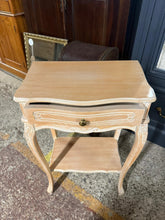Load image into Gallery viewer, Limed Side Table