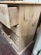 Load image into Gallery viewer, Solid Pine Chest Of Drawers
