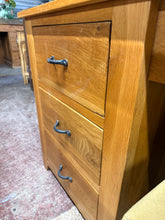 Load image into Gallery viewer, Oak Dressing Table Set