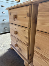 Load image into Gallery viewer, Stripped Pine Bedsides