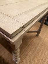 Load image into Gallery viewer, Limed Extendable Table