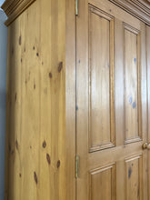 Load image into Gallery viewer, Large Solid Pine Wardrobe