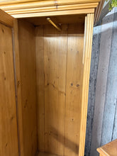 Load image into Gallery viewer, Vintage Pine Wardrobe