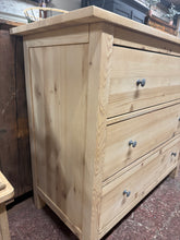 Load image into Gallery viewer, Stripped Pine Chest Of Drawers