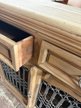 Load image into Gallery viewer, Stripped Hardwood Sideboard